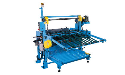 Automatic sheet strip stacker