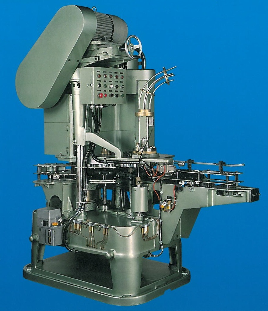 Automatic 6H Double Seamer For Aerosol Cans